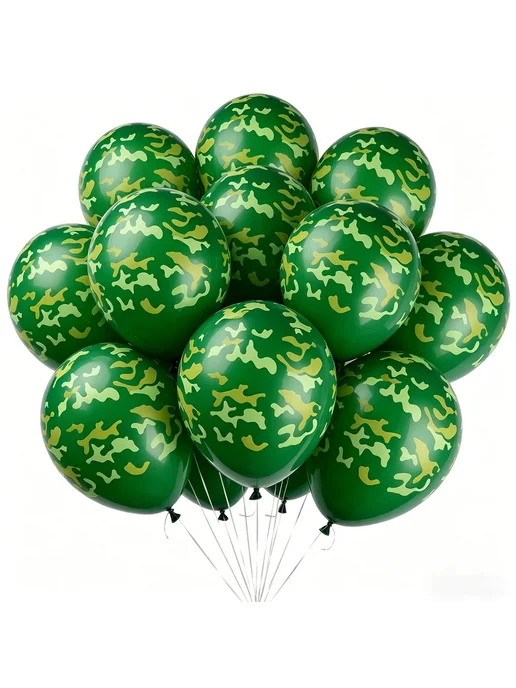 Камуфляжные шары GSF 12 дюймов 12inch 20pcs, 20 шт, фото 2