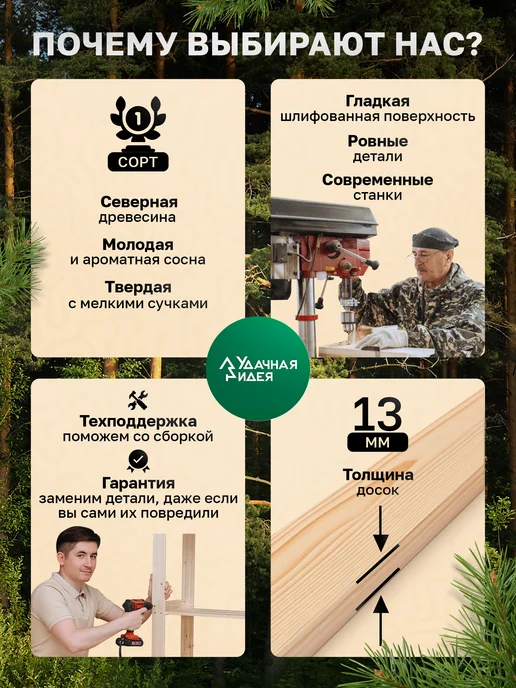 Зелёное дерево Подставка для цветов напольная высокая широкая, 4 полки, зеленый, фото 8