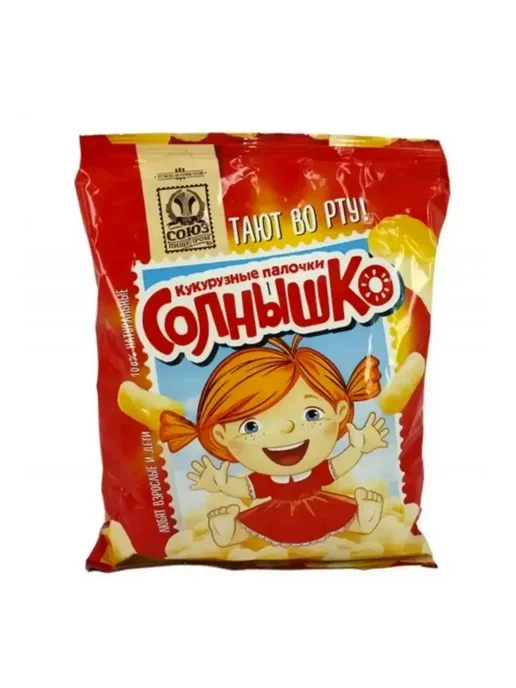 Солнышко Кукурузные палочки 70 г 3 шт, 70 г, 3 шт, фото 2
