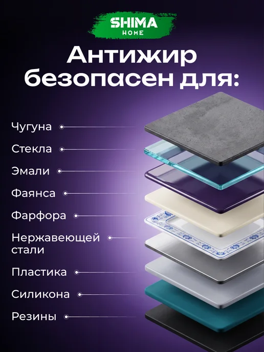 SHIMA HOME Мощный очиститель жира, нагара и копоти GRILL CLEANER 1 л, 1 л, 1 л, фото 5