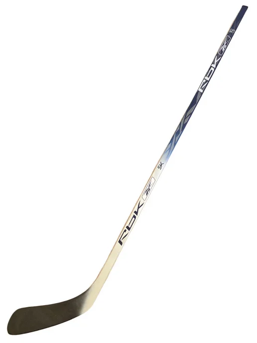 Rbk Клюшка хоккейная 5K SR RH F75 P32 PRONGER snake grip, синий, фото 2