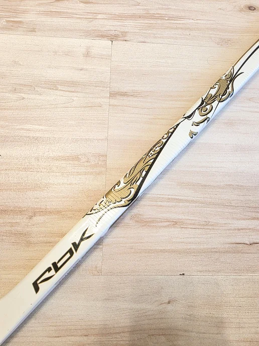 Rbk Клюшка хоккейная 5K SR RH F100 P38 DATSYUK snake grip, черный, фото 7