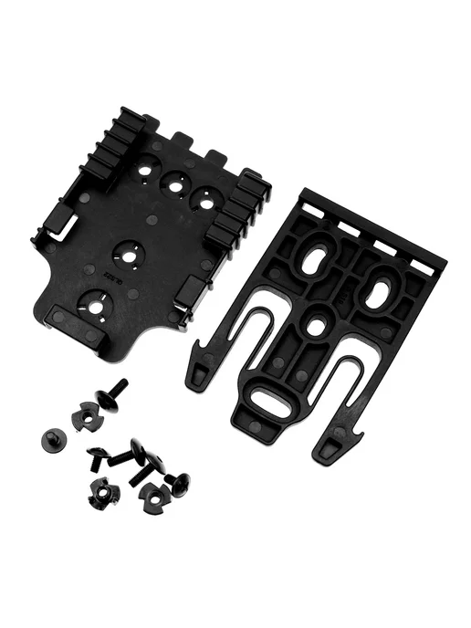 CLUSGO тактический адаптер кобуры для "Mid-ride" black QLS, черный