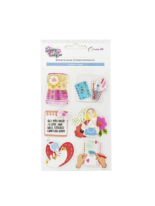 The Creative Path Happy Crafter Скрапбукинг Набор Dimensiona, вариант