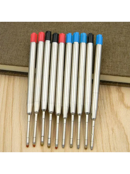 chouxiongluwei Стержни для шариковых ручек JINHAO, металлические, 5 шт, 5 шт, фото 3