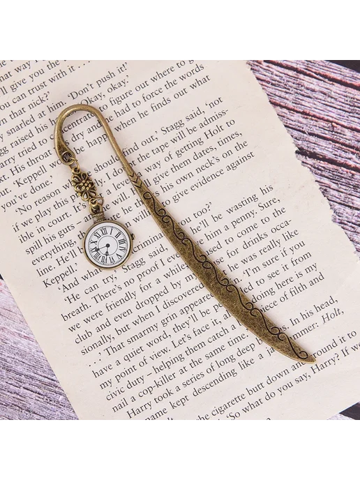 Нет бренда Металлические закладки для книг Vintage Retro, вариант, фото 6