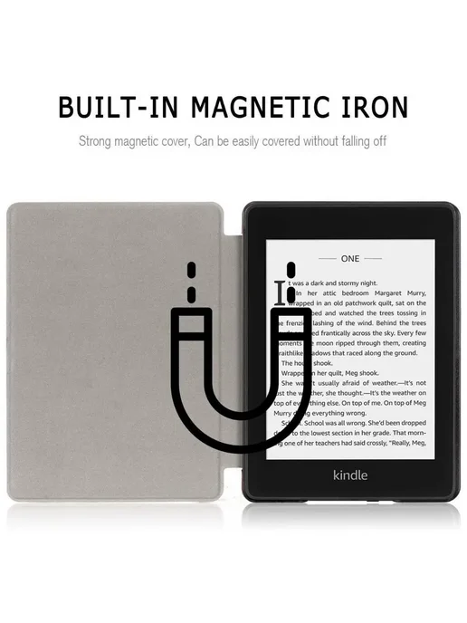 Нет бренда Защитный чехол MIIQNUS для Kindle Paperwhite Light blue, зеленый, фото 5