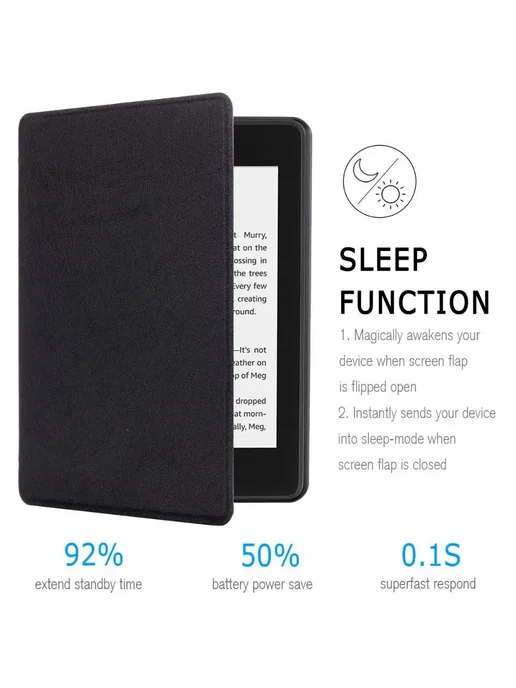 Нет бренда Защитный чехол MIIQNUS для Kindle Paperwhite Light blue, зеленый, фото 7