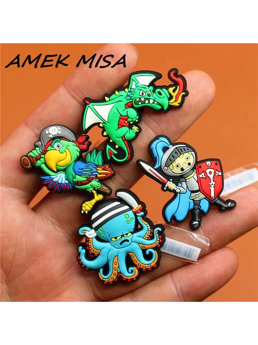 AMEK MISA 1 шт. Оригинальные аксессуары для обуви украшения для садов, 1 шт, фото 2