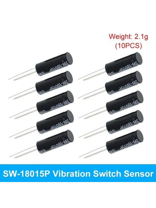 TZT teng 10PCS SW-18015P Датчик вибрации, 10 шт