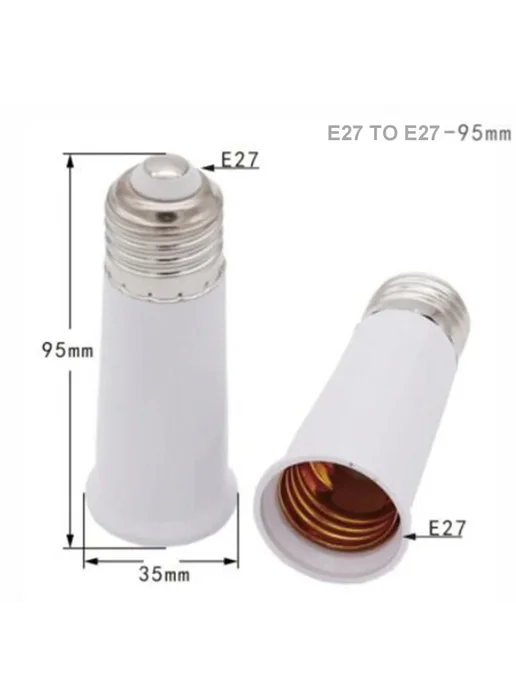 Нет бренда Удлинитель патрона E27, 65mm, 65mm, фото 6
