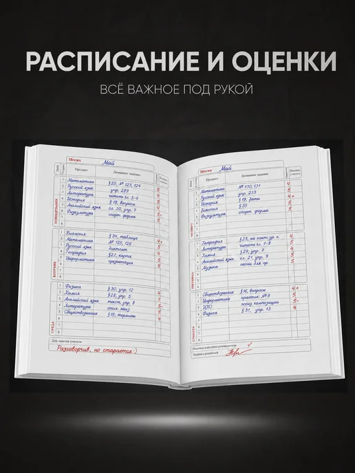 Школьный дневник Бантики, синий, фото 2