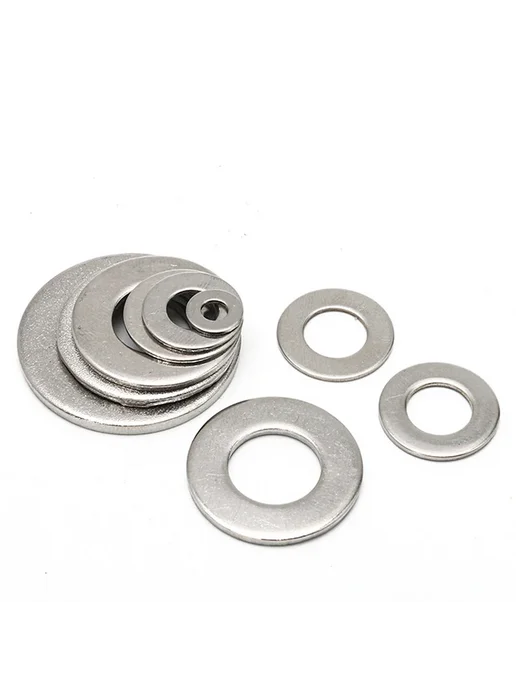 CLOXY Шайбы из нержавеющей стали M2x5x0.3, 100шт, 2x5x0.3, 100 шт, фото 4
