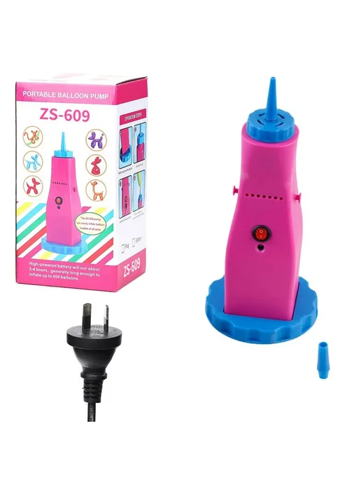 Электрический насос для шаров, пластик, 1 шт. US Plug, 1 шт, фото 2