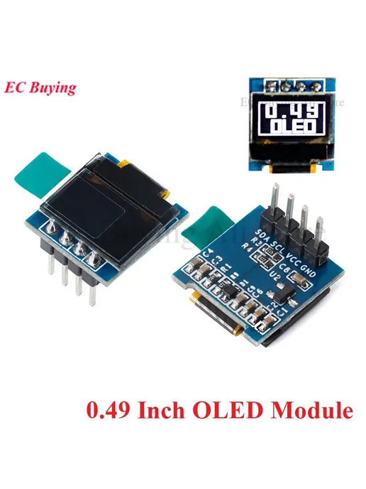 EC Buying 0.49" OLED Модуль, Цвет OLED Module, вариант, фото 2