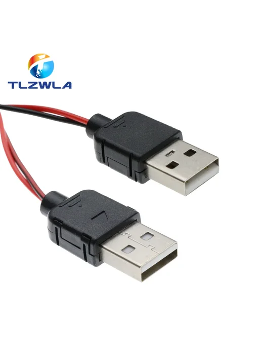 TLZWLA Тестовые зажимы крокодил с USB красный черный, Femal, черный, фото 3
