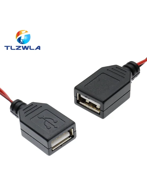 TLZWLA Тестовые зажимы крокодил с USB красный черный, Femal, черный, фото 4