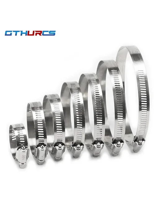 Хомут для шланга из нержавеющей стали 19-29mm (5шт), 2 шт, фото 3