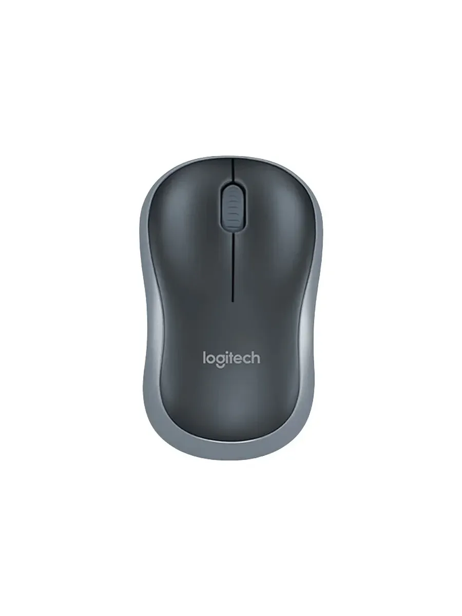 LOGITECH Беспроводная мышь M186 Grey