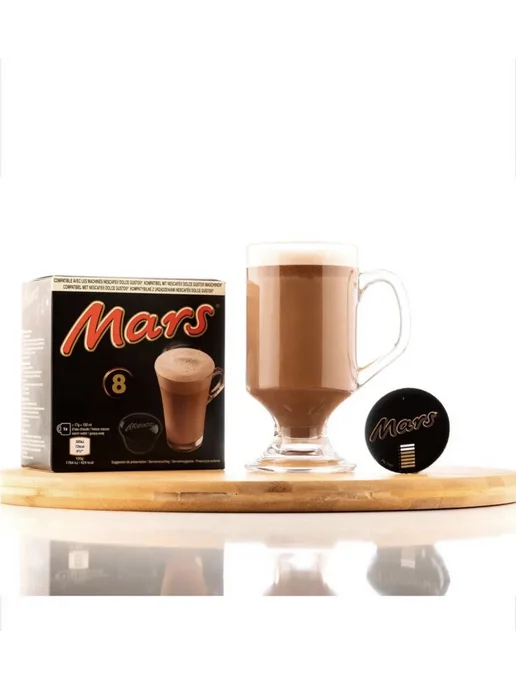 MilkyWay Горячий шоколад в капсулах Марс 8 шт по 15 гр, 8 шт, 15 г, фото 2