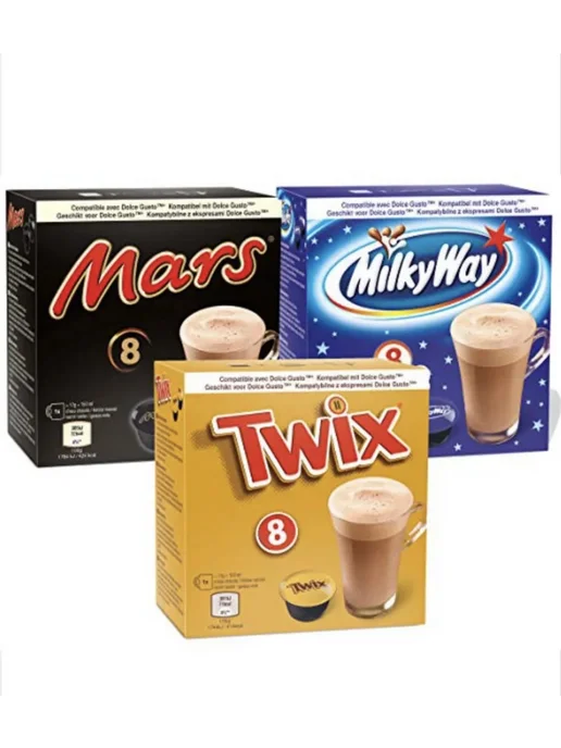MilkyWay Горячий шоколад в капсулах Марс 8 шт по 15 гр, 8 шт, 15 г, фото 3