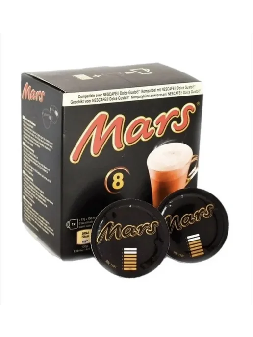 MilkyWay Горячий шоколад в капсулах Марс 8 шт по 15 гр, 8 шт, 15 г, фото 4