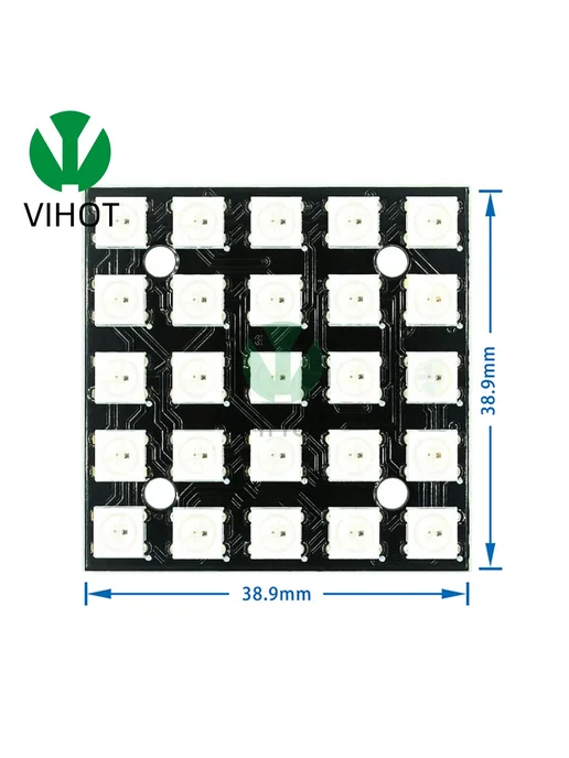 Нет бренда RGB LED матрица 66.3x65.3mm, Цвет 64 Bit, вариант, фото 4