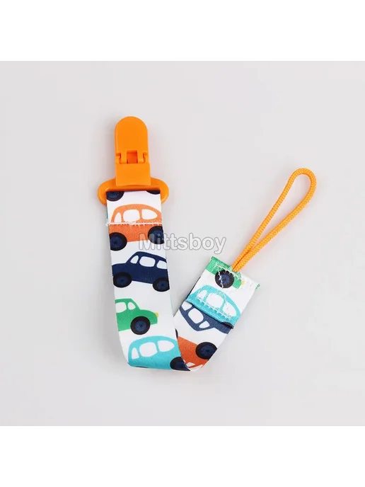 Цепочка для соски Comfortable Material Pacifier для детей 0, оранжевый