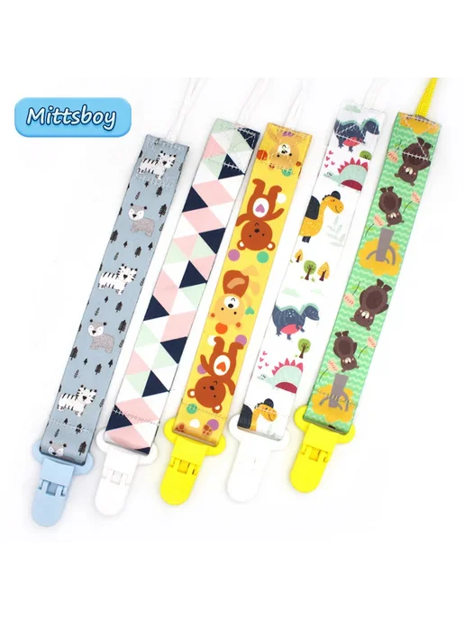 Цепочка для соски Comfortable Material Pacifier для детей 0, оранжевый, фото 2