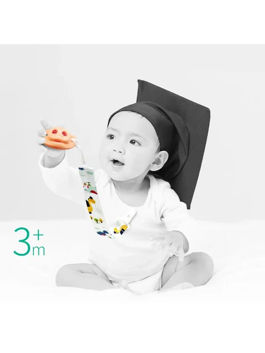 Цепочка для соски Comfortable Material Pacifier для детей 0, голубой, фото 3