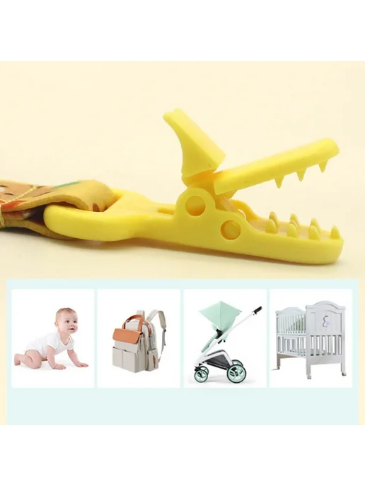 Цепочка для соски Comfortable Material Pacifier для детей 0, голубой, фото 5