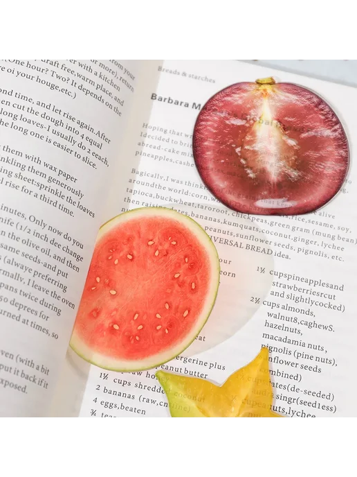 Нет бренда Закладка для книг Watermelon, вариант, фото 2