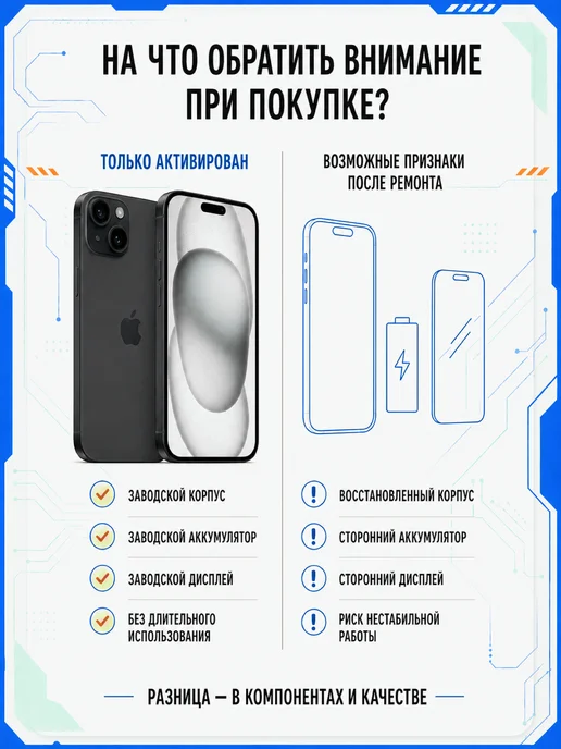 Смартфон Apple iPhone 15 Plus 128 ГБ, черный, фото 6