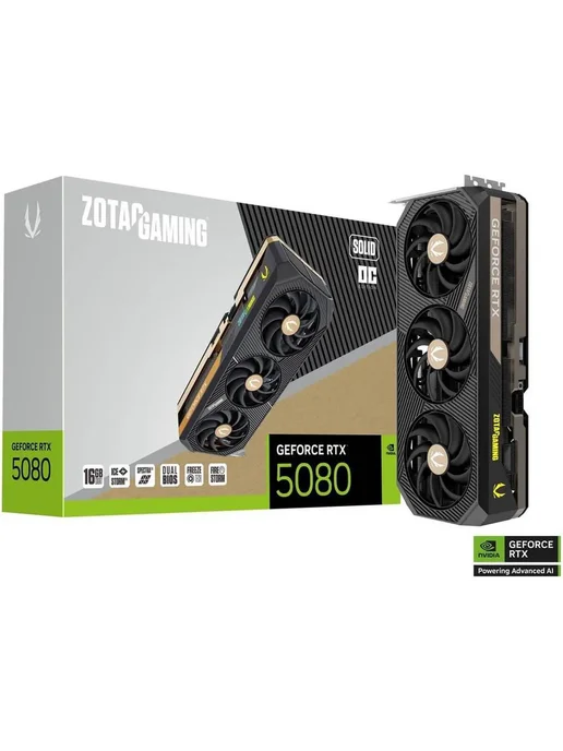 Zotac ZOTAC GAMING GeForce RTX 5080 SOLID 16GB GDDR7