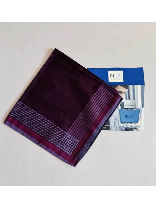 Lapastel Платок 1 шт 43х43 см хлопок жаккард карманный хб тканевый, 43x43 см, 1 шт, фото 2