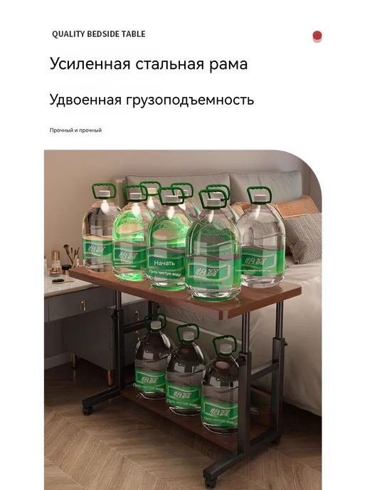 Стол письменный школьный с ящиками на колесиках 40х90, вариант, фото 7
