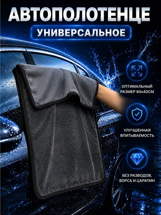 Набор для мойки автомобиля премиум, чистки, ухода, детейлинг, синий, фото 5