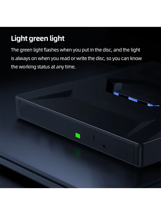 5 в 1 Drive Burner Recorder USB-C+SD TF для ноутбука и ПК, вариант, фото 5