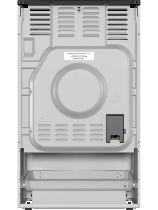 Gorenje Электрическая плита GEC5B60SG, серая, серый, фото 5
